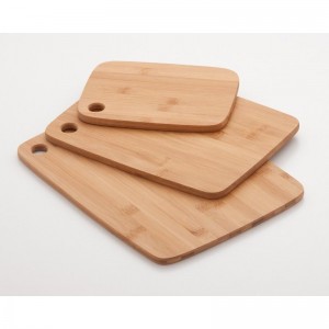 Cook Pro 3 Piece Bamboo Cutting Board Set KPO1321